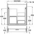 Waste Bin System Vauth-Sagel VS ENVI Drawer For cabinet width 500 mm lava grey - view 3