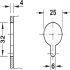 Hebgo Fix.Bracket 410x460mm 500kg/Pr Stone Grey - view 5