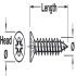 Timberfix 360 Premium Wood Screw, Countersunk Head, Fully Threaded, 3.5 x 20 mm - view 2