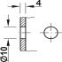 Hebgo Fix.Bracket 410x460mm 500kg/Pr Stone Grey - view 3
