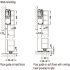 Complete Set for 1 Sliding Interior Door Slido D-Line43 80M Top hung system Rail length 1100 mm - view 5