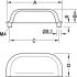 Cup Handle Brass Polished nickel - view 3
