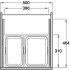 VS Envi Space S 600 Bin 2x7.5+15.5L Lva - view 3