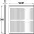 Base Unit Liner+Lip 25x560x463mm Plastic Grey - view 2