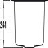 Sink Single Bowl Rangemaster Paragon Igneous Granite Rangemaster Single Bowl PAR4553 Black - view 2