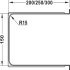 Insert for Waste Trap Cut-Out Matrix Extra SI 0720 White - view 2