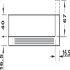 Insert for Waste Trap Cut-Out Matrix Extra SI 0720 White - view 3