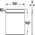 Steel/ling Drawer/Bdg Dr 355x496 Gloss Dove - view 3