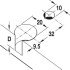 Rafix 20 Housing wo Ridge 16mm Plastic White - view 4