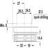Surface Mount Long Version for K Push Tech Door Catch Engineering plastic Grey - view 3