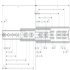 3832-SC FD BB Drawer Runner Full 45kg 550mm Wht - view 5