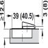 Tiomos Tipmatic+ 110D Hinge Clk INS NP - view 4