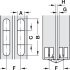 180D Concealed Hinge 24-26mm SF BPS - view 3