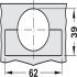 Tiomos Tipmatic 95D Hinge Clk wo SC Hos - view 5