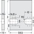 Chest Lid Hinge for Medium Sized Lids Opening angle 105° Black - view 4