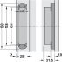 Tectus TE340 3D 180D Hinge PNP - view 2