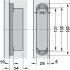 Tectus TE340 3D 180D Hinge PNP - view 3