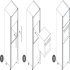 Gola System E Profile Vrt Ovn 580mm Aluminium Silver - view 3