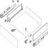 Vionaro Inset Drawer Sides 121/400mm Gph - view 4