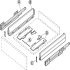 NPS Drawer Set w SC 40kg 90/350mm Silver - view 4