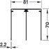 Aluflex 80 Top Track Dbl+SC SF 3.0m SAA - view 2