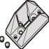 Hawa Junior 40GL+GP Alt Cent Door Stop - view 3
