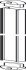 Wall Rail f Shoe Rack 1120x31.5x14mm Chrome - view 3