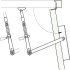 Door Closer Overhead Medium Duty TS 71 Dorma Standard installation on pull side overhead installation on push side Silver - view 5
