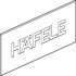MXS Hafele Logo Cover Cap Plastic Grey 1pc - view 2