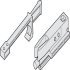 Shock Absorber for Sliding Interior Doors Slido D-Line11 Top hung system For door weight 120 kg 941.02.301
