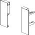 MX Slim A Fnt Brkts 175mm Plastic Wht - view 3
