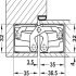 Tectus TE540 3D 180D Hinge PN - view 2