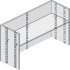 Flat Bookcase Strip 1829mm Steel Brw PC - view 3
