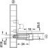 Minifix M100 Con Bolt 5/24mm Steel Bright - view 5