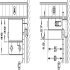 Cabinet Hanger SF LH upto 104kg 2pc SNP - view 2