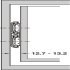 6026 BB Drawer Runner 2-Way Sgl 95kg 450mm Bright Zinc Plated - view 3