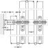 Fitting Set for Folding Interior Doors Slido W-Fold32 100T Top hung system Basic set for systems without bottom track - view 4