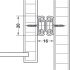 Ball Bearing Drawer Runners Full Extension Load Capacity 13-20 kg Accuride 2431 Low profile: 20 mm high Installed length 150 mm load capacity 15 kg - view 5