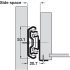 Ball Bearing Drawer Runners Full Extension Load Capacity 100-120 kg Accuride 5321-60 Heavy duty runners with welded on "L" brackets Installed length 300 mm load capacity 105 kg - view 3