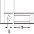 Push Door Catch Concealed or Surface Mounted Long Version with Buffer K Push Tech Grey - view 4