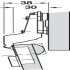 Nexis 100D Hinge Clk INS Sprung Hos - view 2