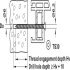 Window Frame Screw, Countersunk Head, TS30, 72 mm - view 4