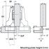 Concealed Cup Hinge 95° Nexis Sprung Half Overlay/Twin Mounting Grass Soft close compatible Screw fixing cup click on arm 48/9 - view 3