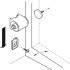 Magnetic Catch Pull 3.0 for Screw Fixing Round Housing for screw fixing White - view 5