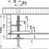 Plinth Adj w Supp Bracket M10x100mm Galvanised Steel - view 4