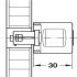 Symo3000 Fix Adapt Knob D30mm Zinc Alloy MNP - view 5