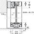Running Track for Soft Floor for Sliding Interior Doors Slido D-Line43 80M Top hung system Length 2200 mm - view 4