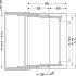 Pull-out table fitting self-supporting LUNCH For cabinet width 600 mm - view 5