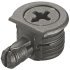 OneFix 1prt Connector D8/15mm Plastic Brown 263.03.104