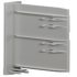 NPS Int Drawer Front Cover Cap 90mm Stn - view 2